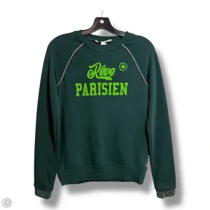Sweatshirt Collar By Scotch & Soda In Green, Size: S Adjustable Drawcord
