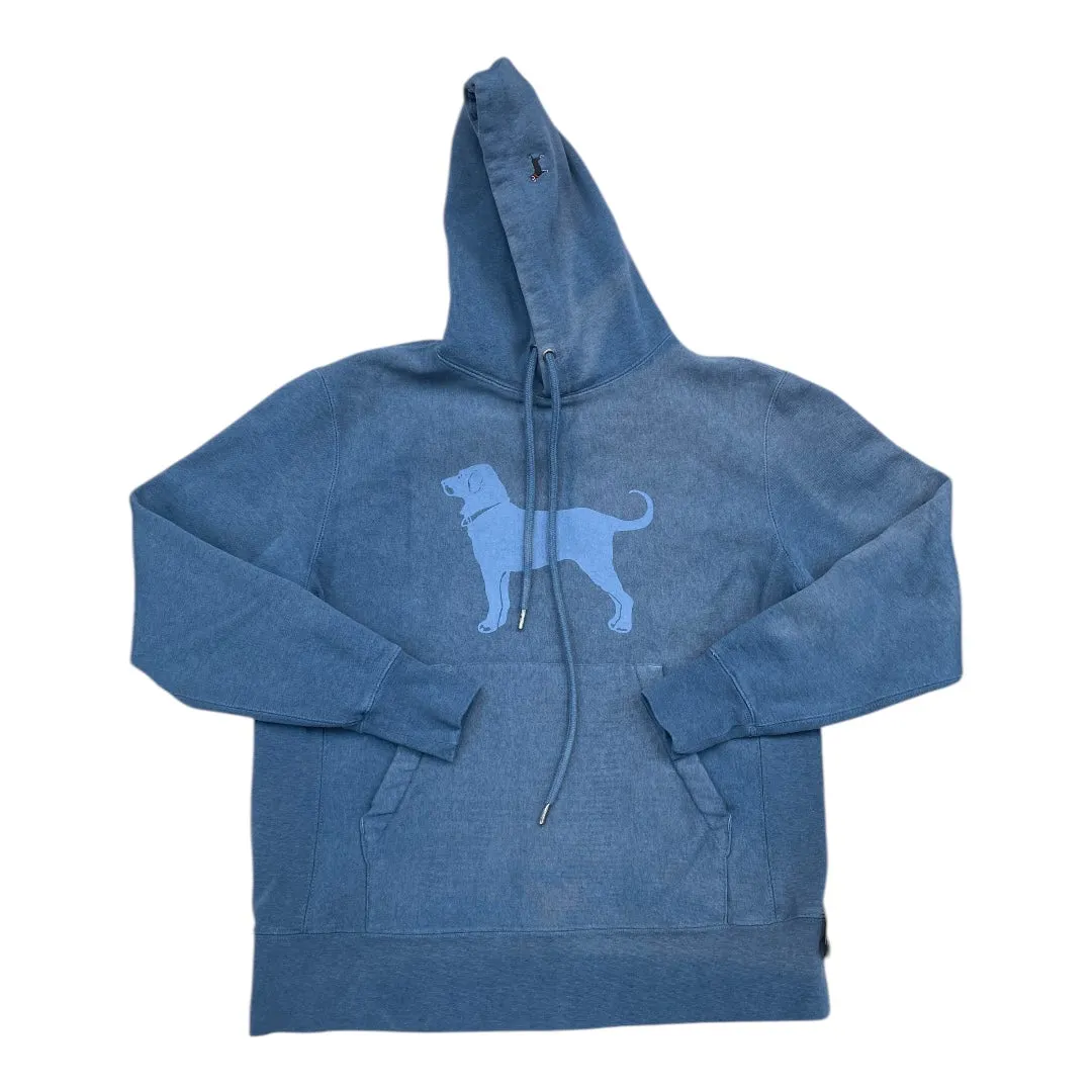 Sweatshirt Hoodie By THE BLACK DOG In Blue, Size: Xs Stylish Protection LowProfile