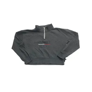 Sweatshirt Collar By Tommy Hilfiger In Grey, Size: Xl Insulated Jacket