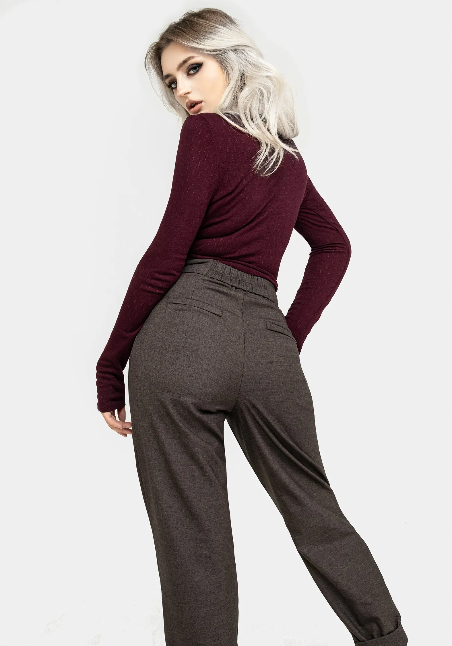 HighRiseWaistband Freedom Move Mystic Embroidered Balloon Trousers