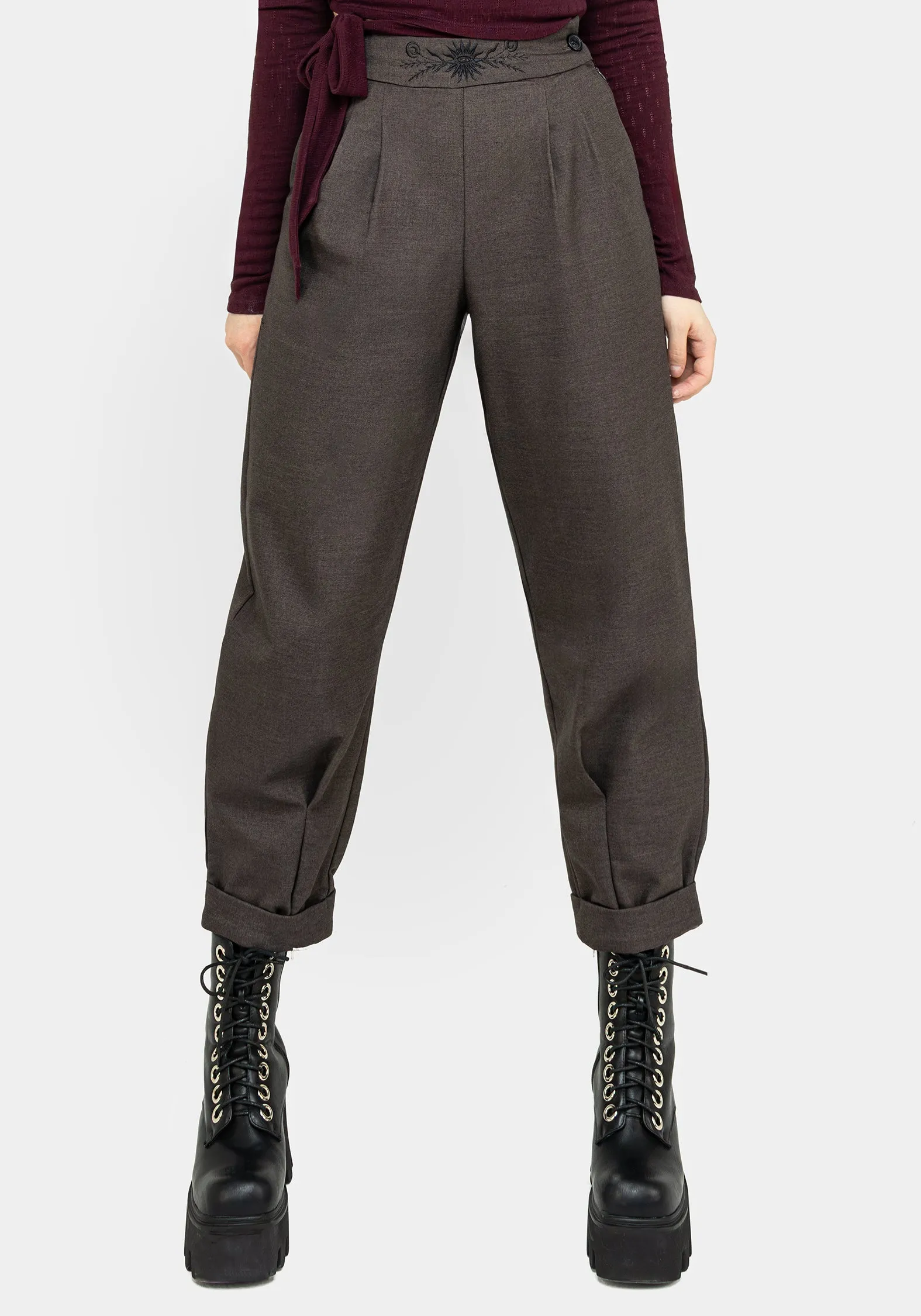Mystic Embroidered Balloon Trousers NonChafingEdges