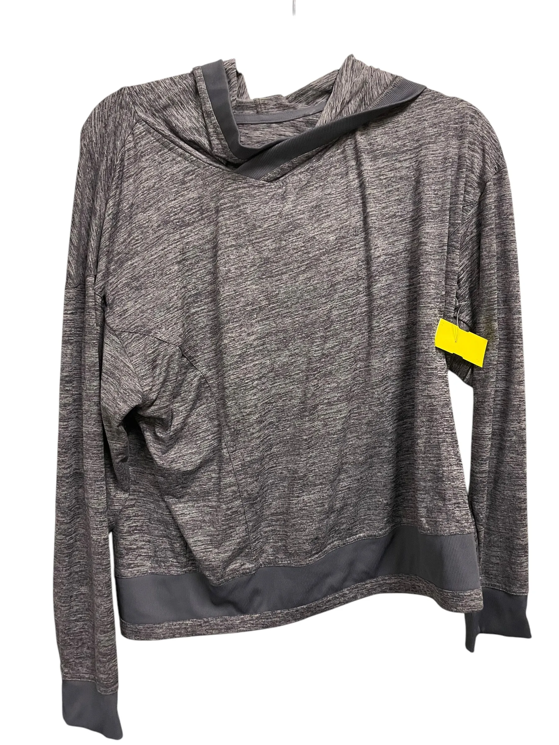 Work Safe Digital Core Athletic Sweatshirt Hoodie By Mondetta In Purple, Size: M
