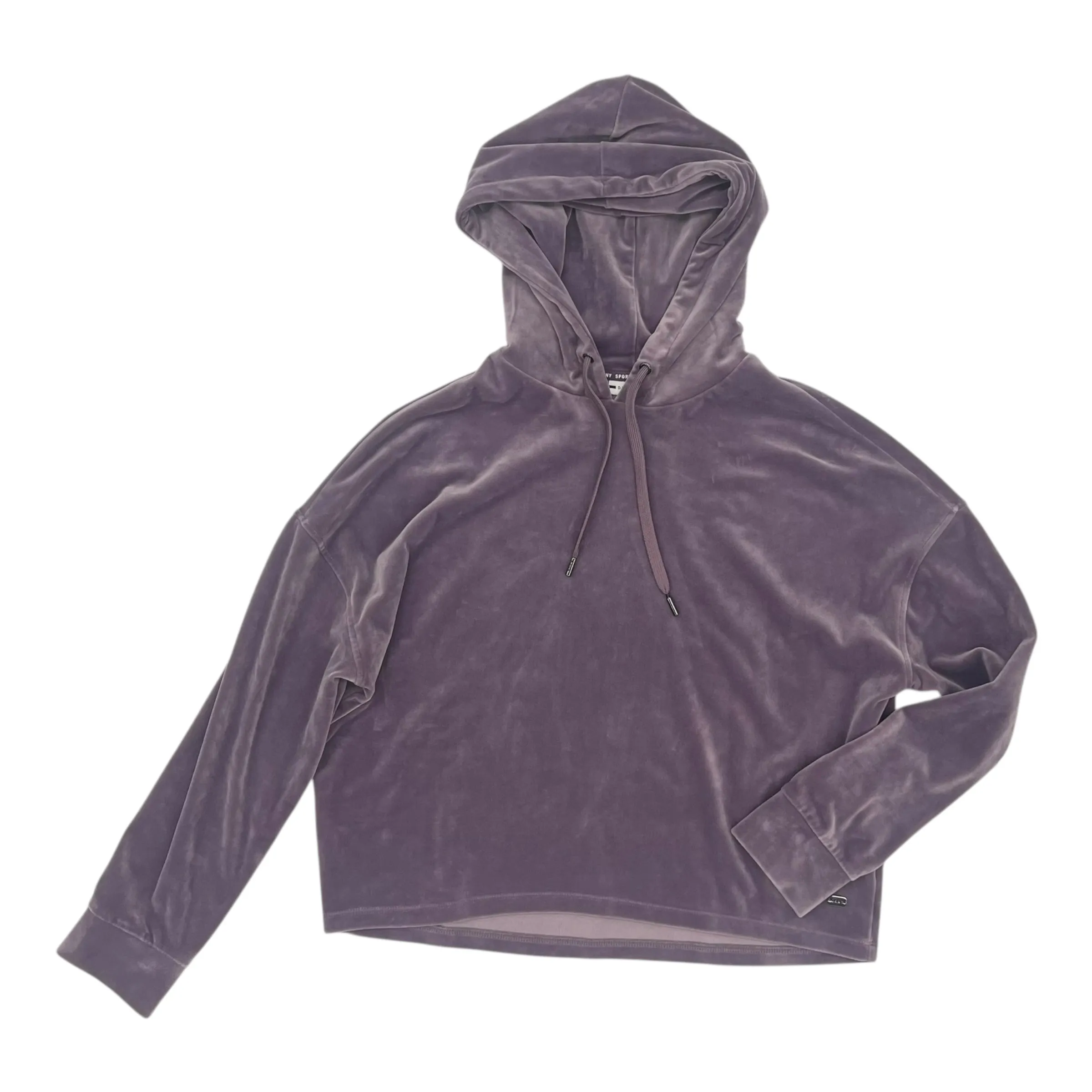 Sweatshirt Hoodie By Dkny In Purple, Size:S Warm Layers