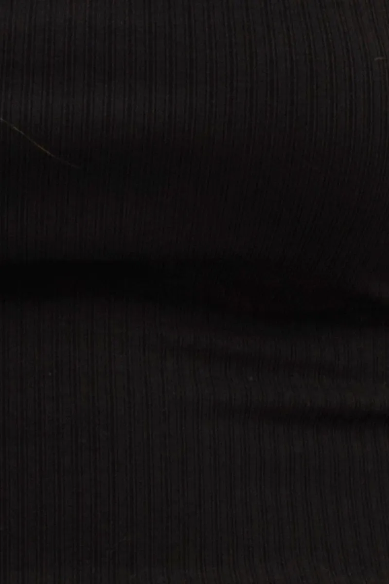 UVProtectionCloth TaglessLabel Black Cotton Singlet Stretch