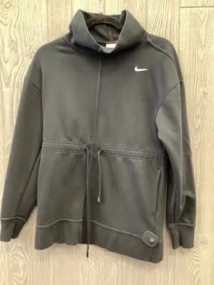 SoftTouch Trendy Boots Athletic Sweatshirt Collar By Nike Apparel In Black, Size: Xs