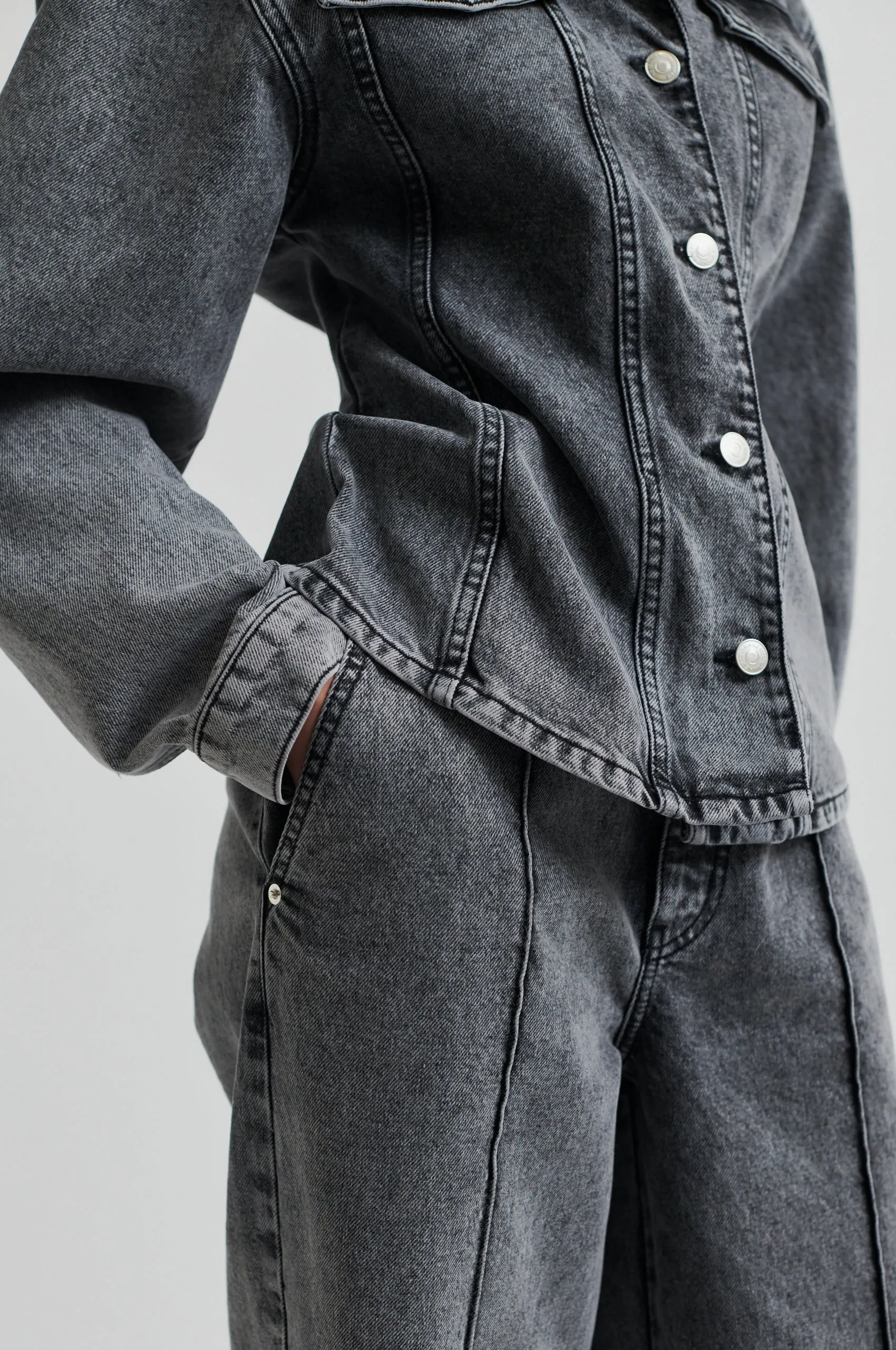 SoftTouchFinish Metro Edge Columdore Denim Trousers