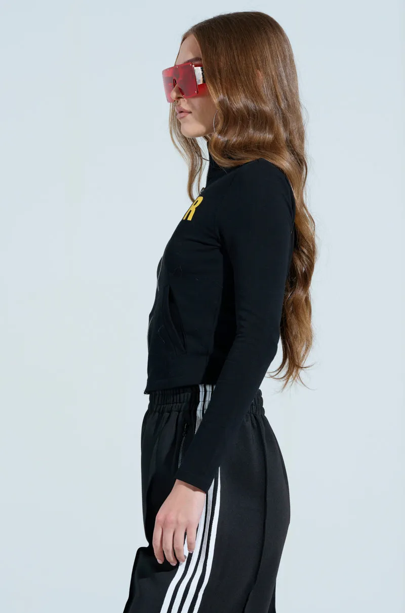 MOTHER F*UCKER ZIP UP SWEATSHIRT Street Ready product sale