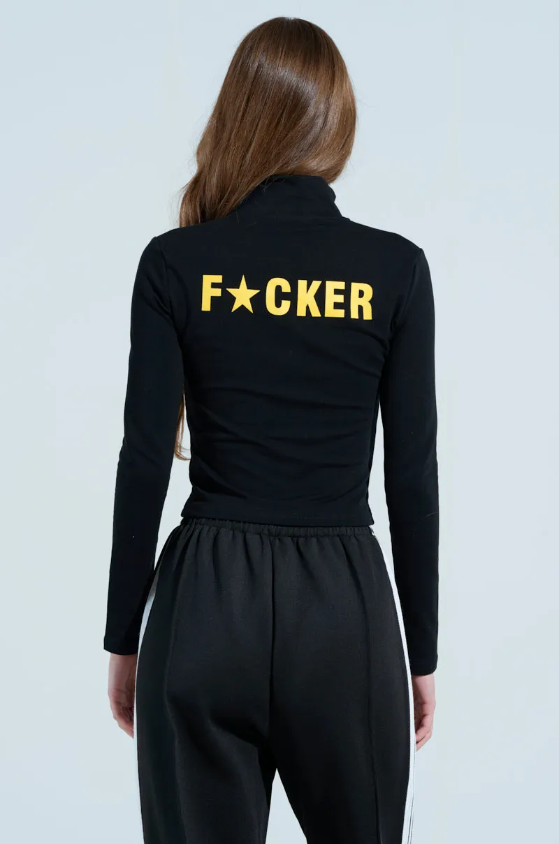 MOTHER F*UCKER ZIP UP SWEATSHIRT Product improvement