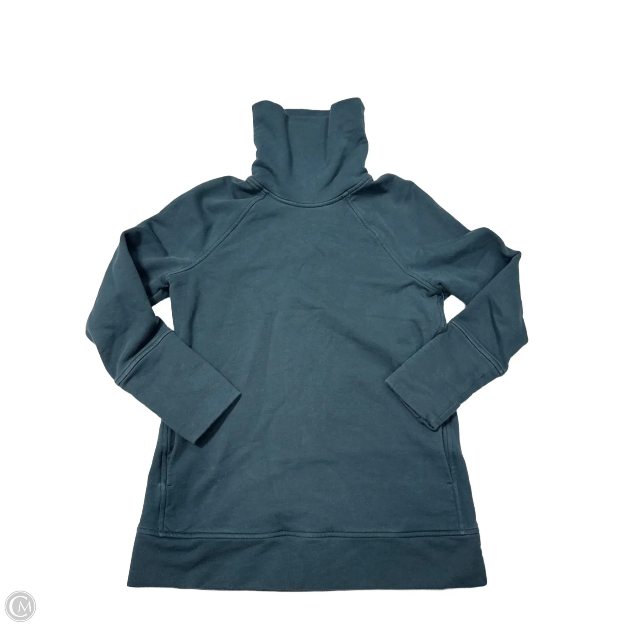 StainlessZippers Breath Skin Athletic Sweatshirt Collar By Lululemon In Green, Size: S