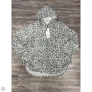 MoistureControlClothing Sweatshirt Hoodie By For The Republic In Animal Print, Size: 3x