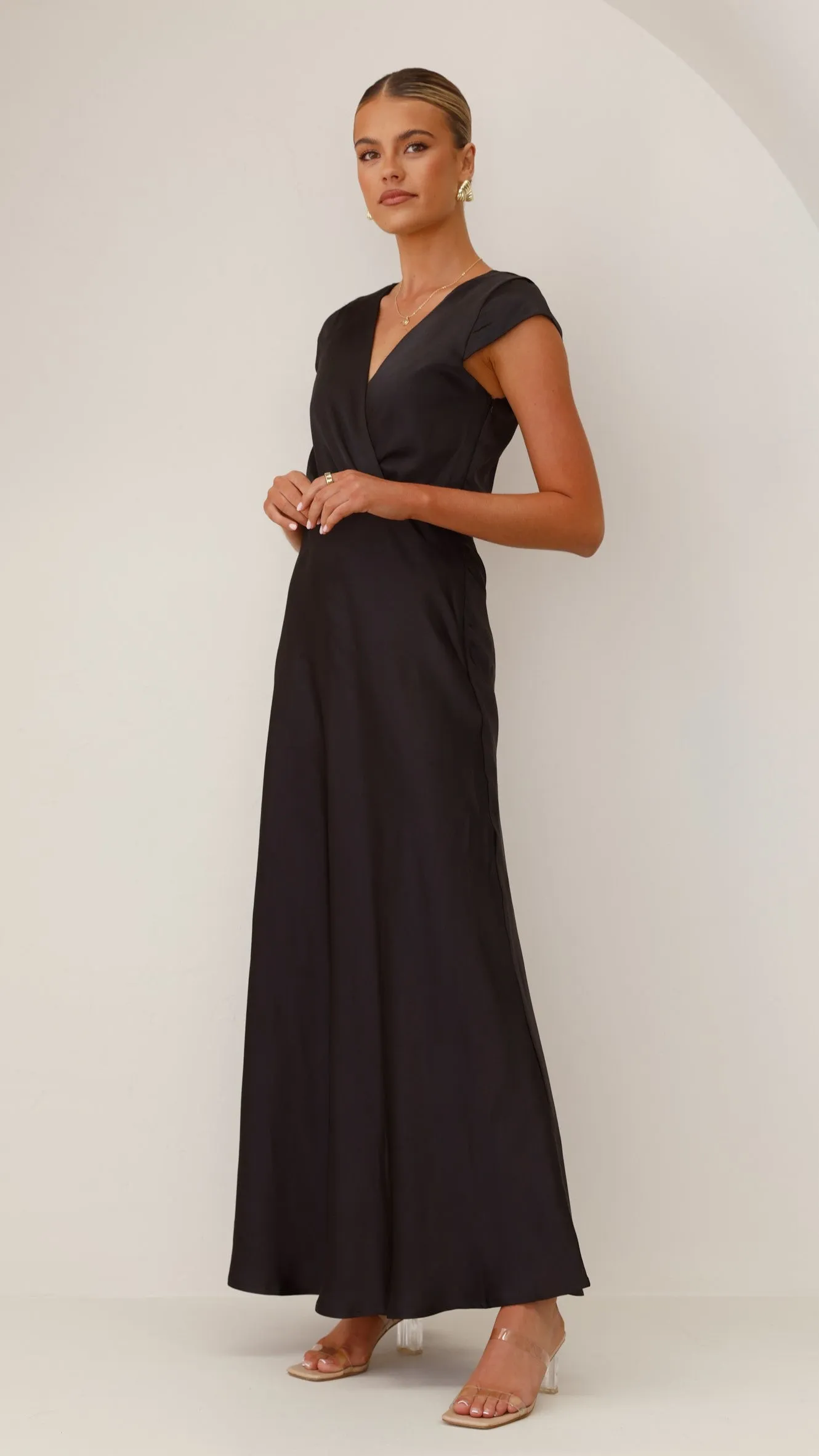 Selma Maxi Dress - Black Gate Arch With a flattering fit and elegant design this dress is ideal for any special occasion