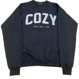 Sweatshirt Crewneck By Girl Tribe Co In Black, Size: S Soul Ease