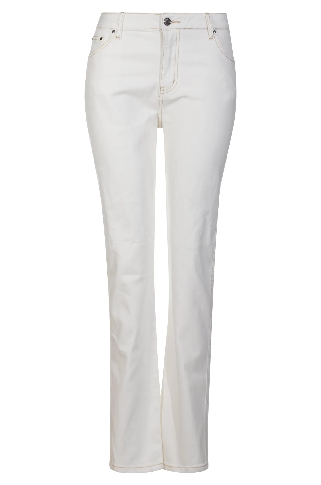 Coloured Denim Regular Jeans | IVORY | 6903ZZ Travel Outfit Travel Outfit Evening Stroll Minimalist
