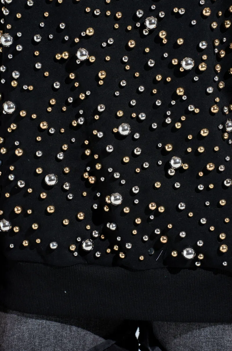 product selection IN THE AIR OFF THE SHOULDER SWEATSHIRT