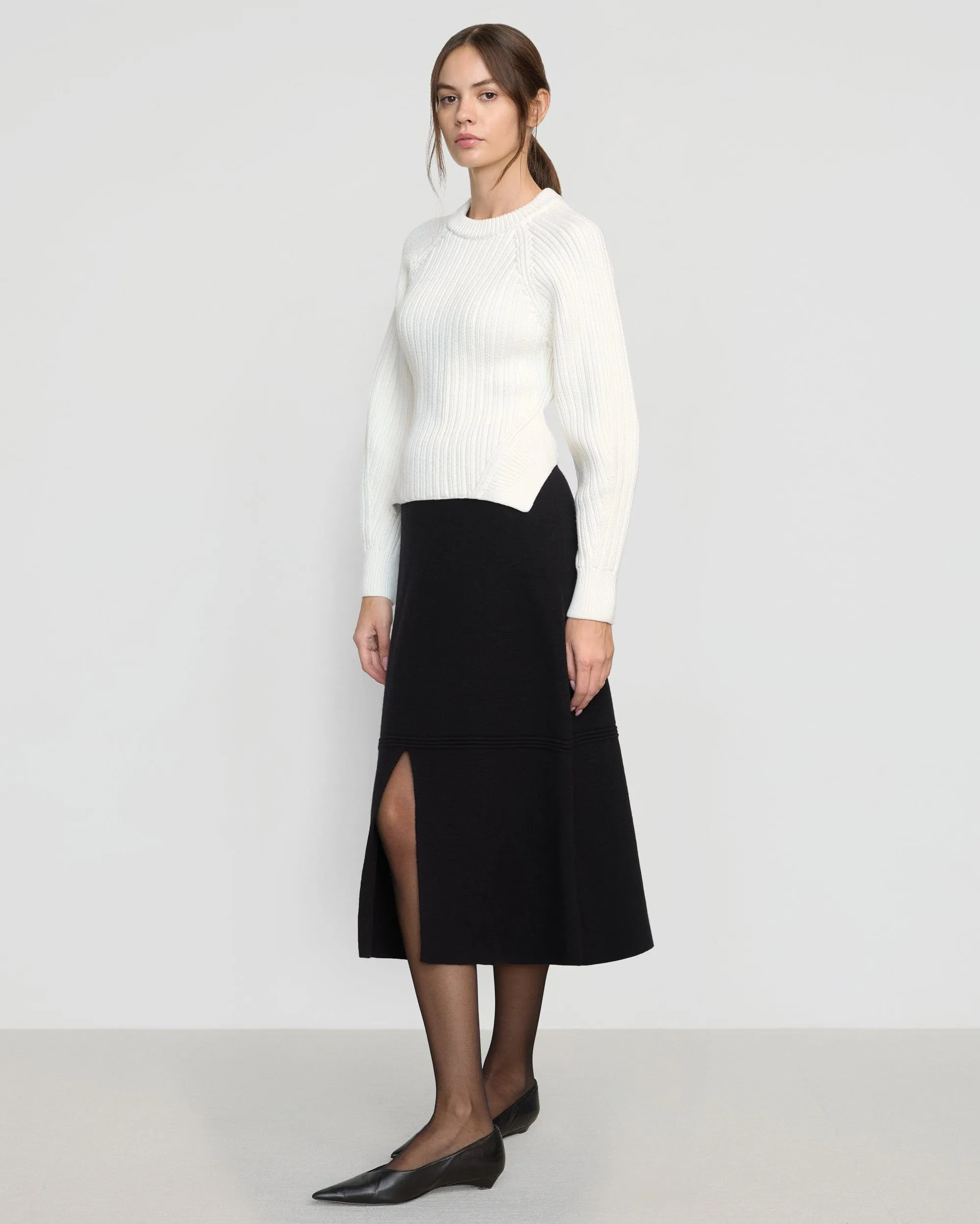Iona Organic Cotton Cropped Sweater Smart Style