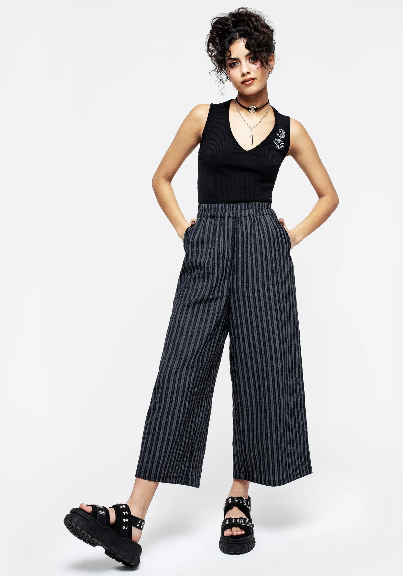 Memorantia Wide Leg Culottes AbrasionResistantPanels