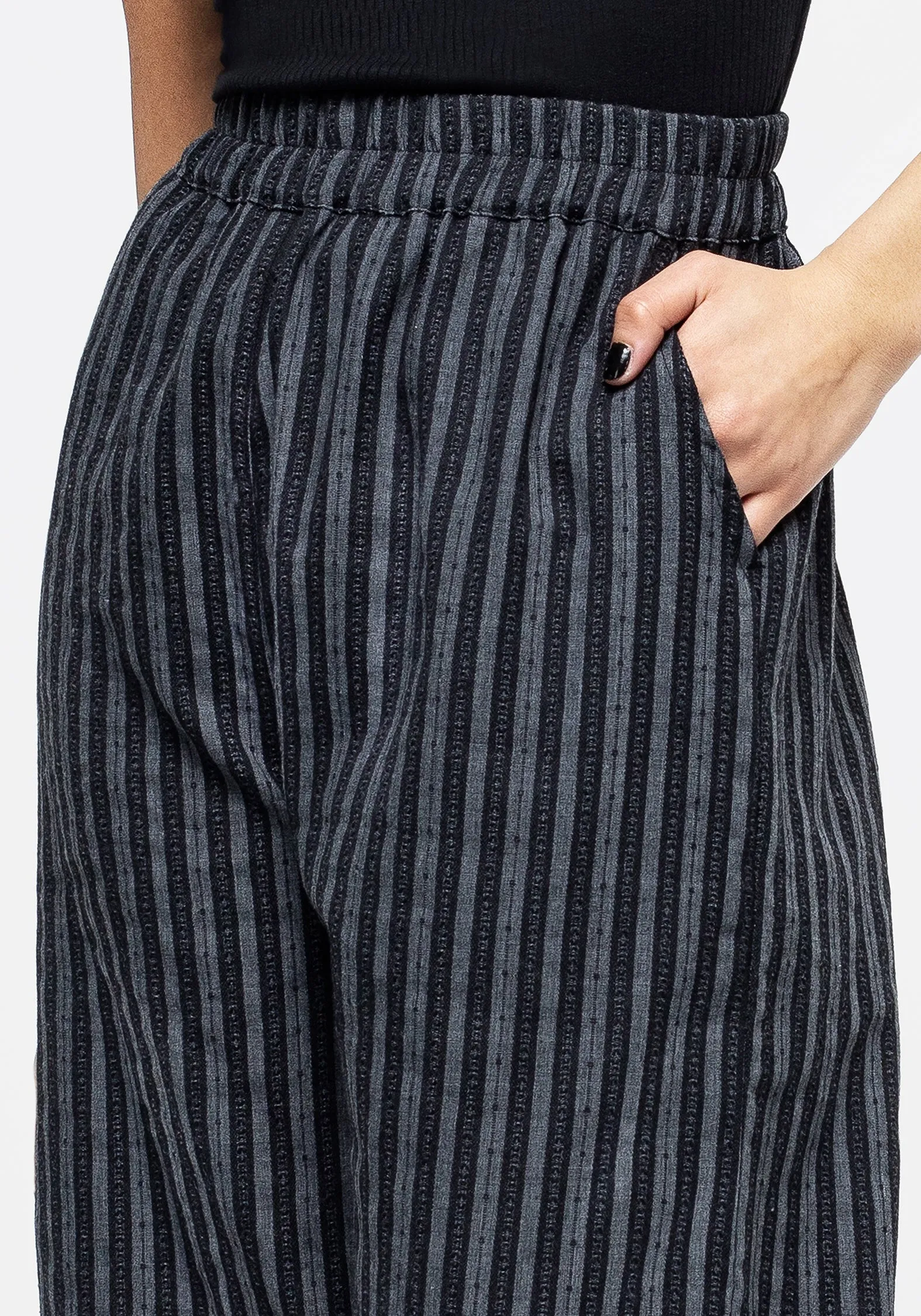 Memorantia Wide Leg Culottes AntiSlipWaistband Cozy Wear