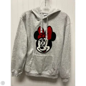 Sweatshirt Hoodie By Disney Store In Grey, Size: M fresh start