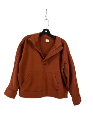 MoistureControl Lining QuickRelease Closures Sweatshirt Collar By A New Day In Brown, Size: M