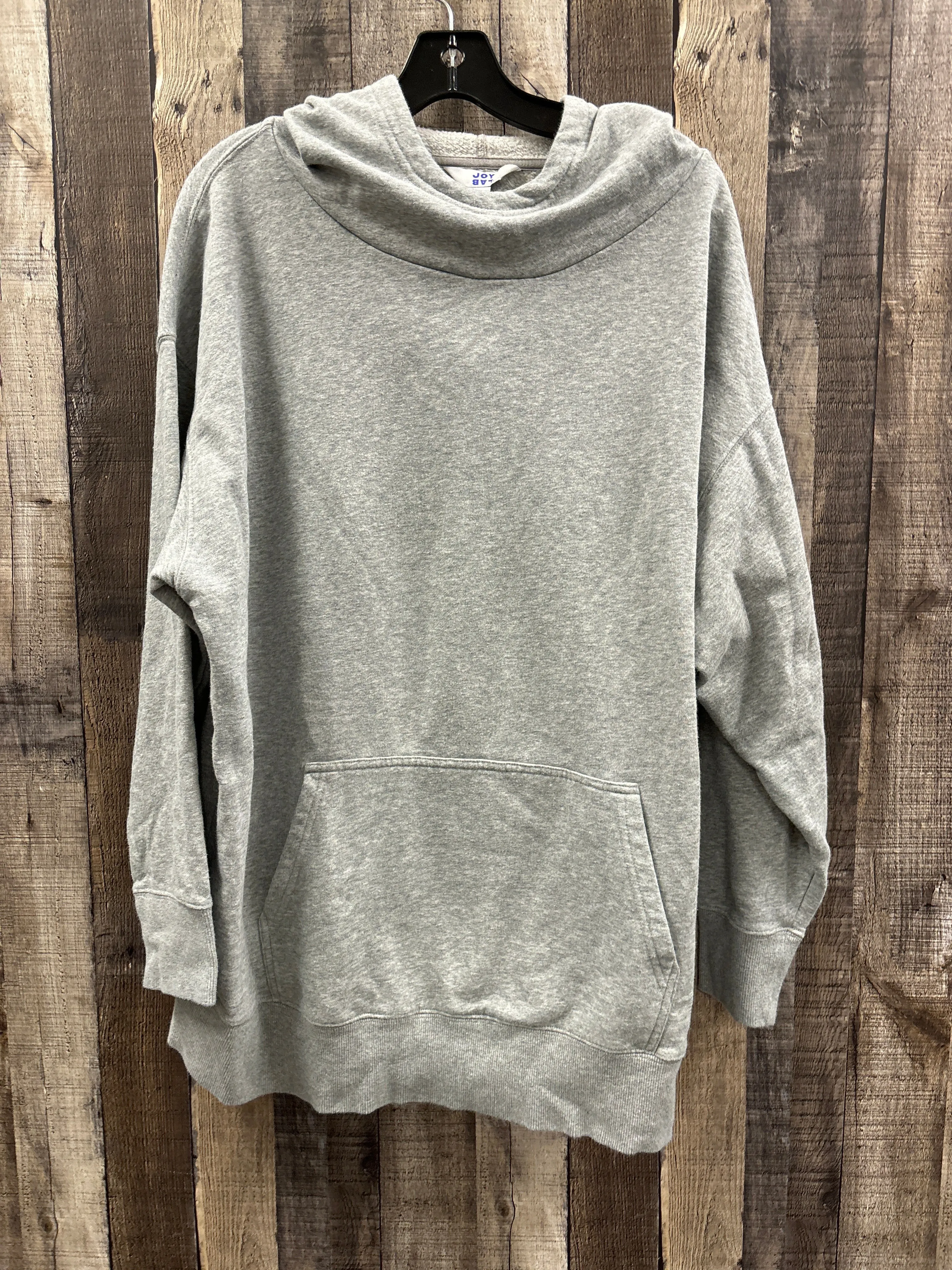 Sweatshirt Hoodie By Joy Lab In Grey, Size: Xl mesh ventilation