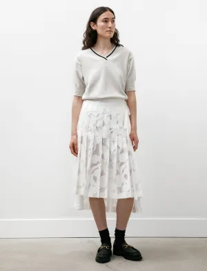 Smooth Look Cultural Heritage Wimbledon Skirt White