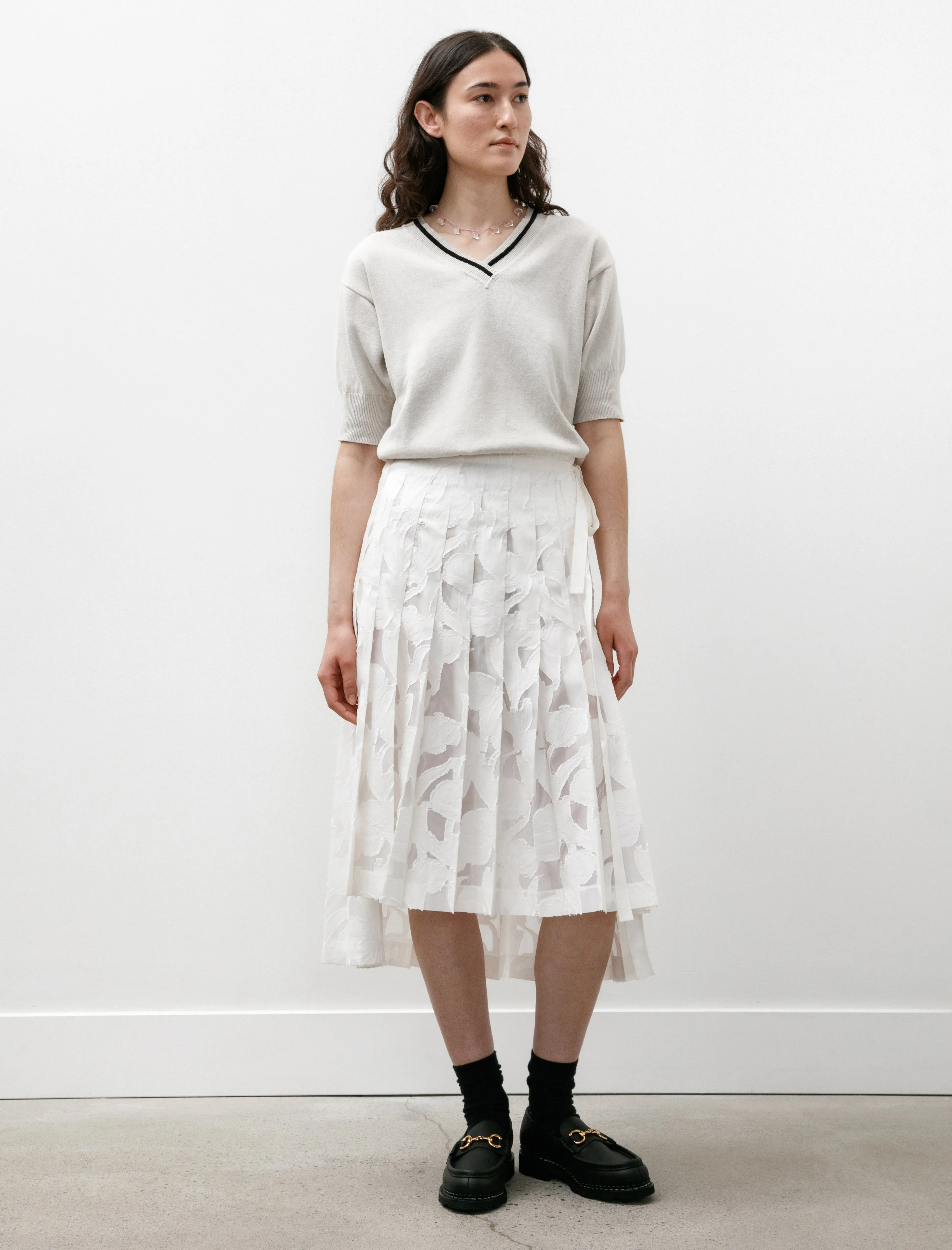 Smooth Look Cultural Heritage Wimbledon Skirt White
