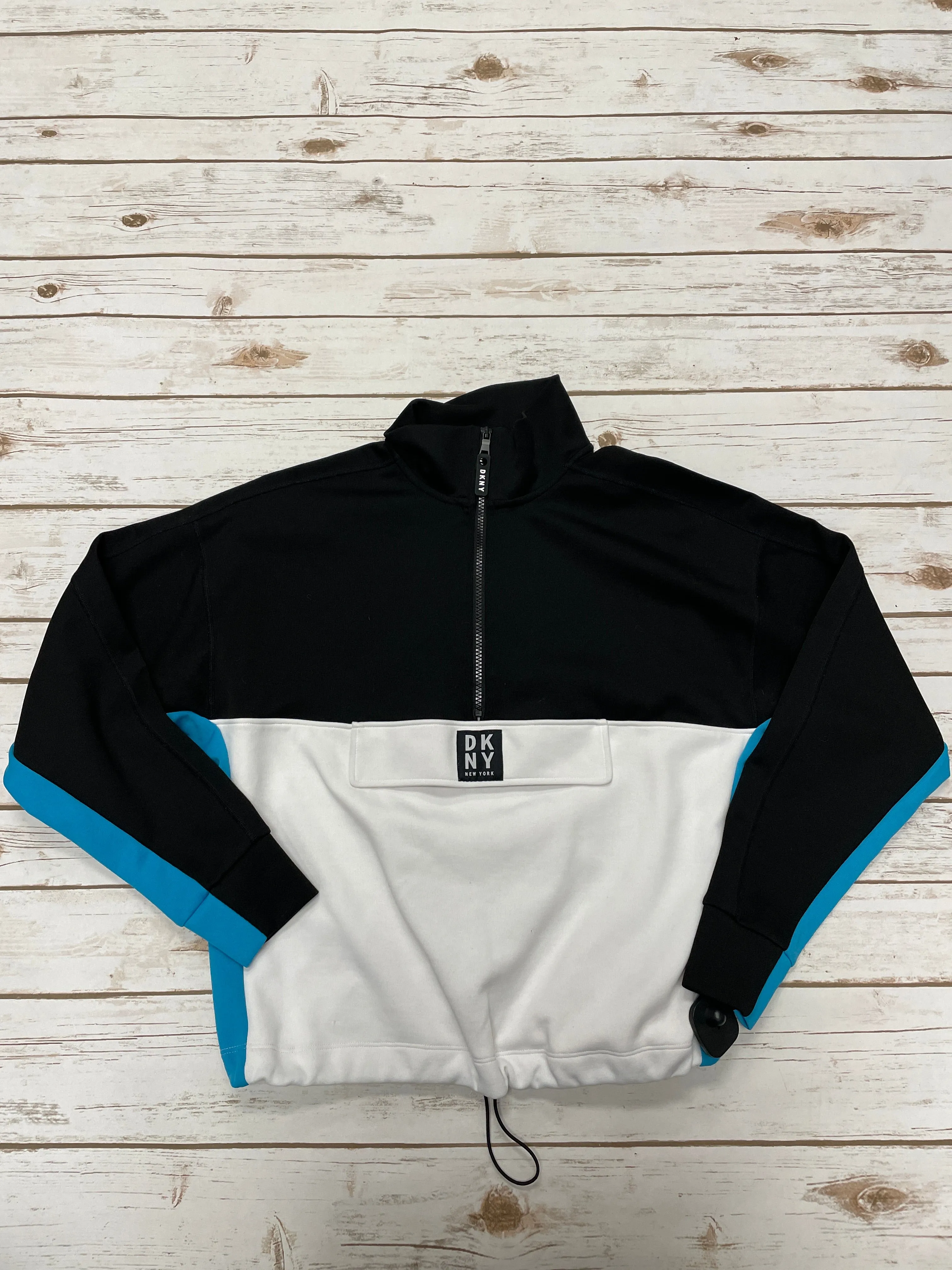 Shoot Mood Athletic Sweatshirt Collar By Dkny In Multi-colored, Size: S