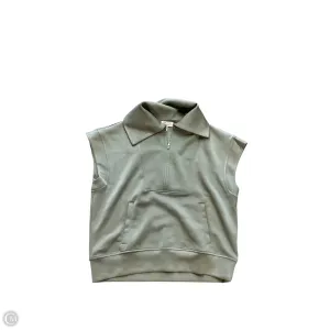 Athletic Sweatshirt Crewneck By Cmc In Green, Size: M NonIrritating
