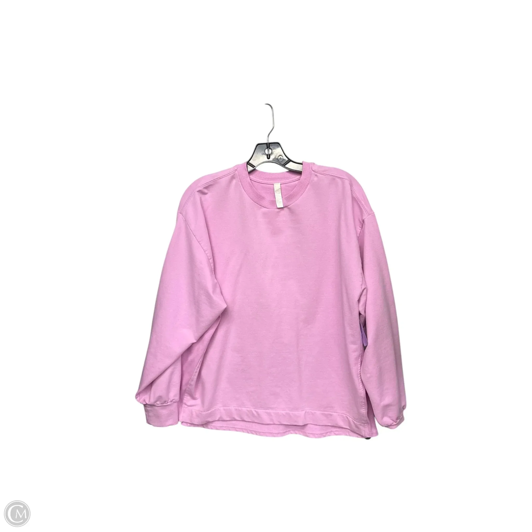 Athletic Sweatshirt Crewneck By Zella In Pink, Size: S Breezy Comfort Tough Core