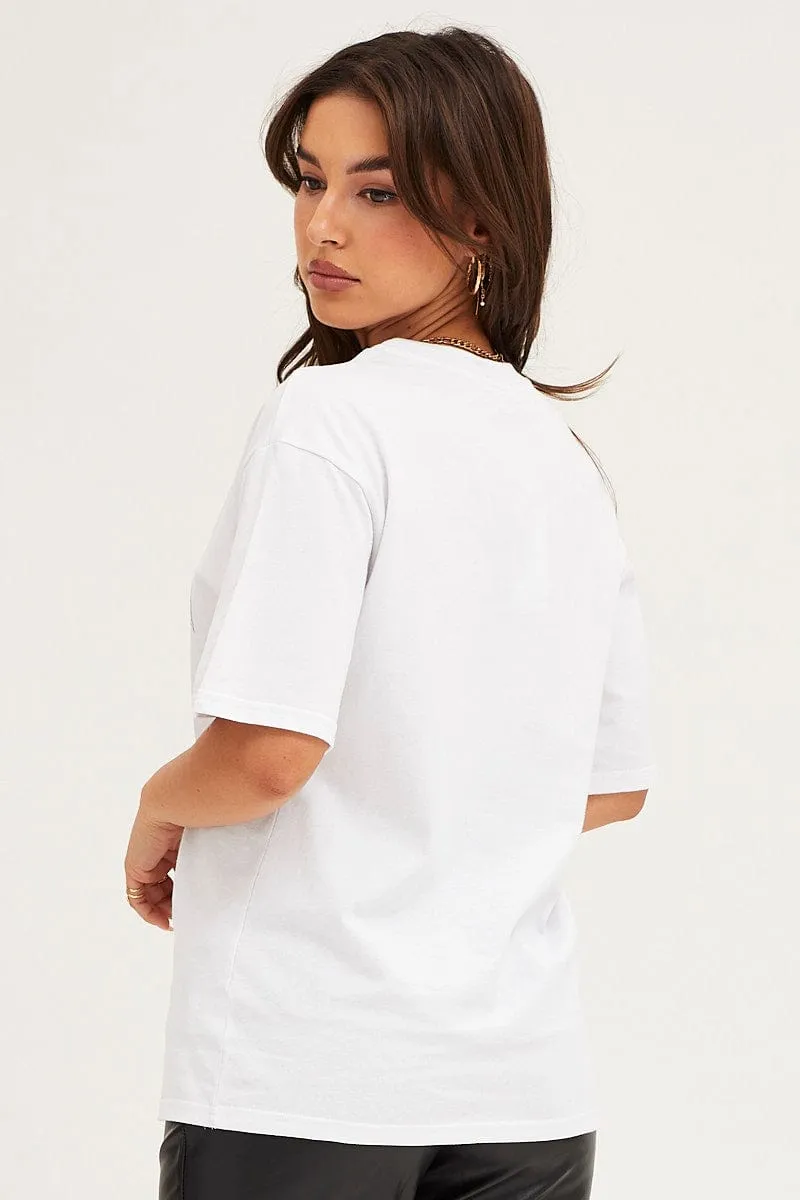 White T-Shirt Short Sleeve EthicalProduction Wrinkle-Free