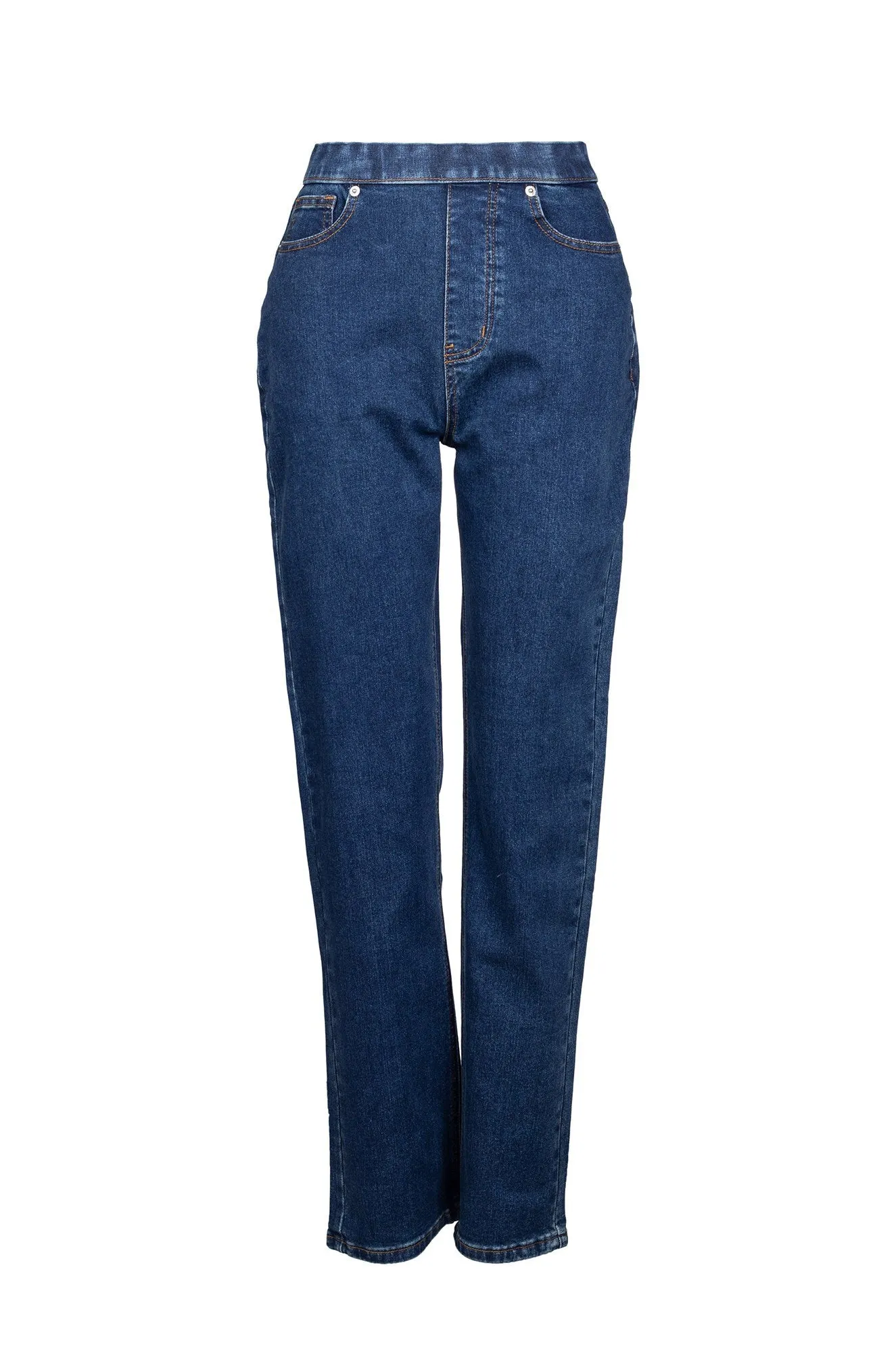 Natural Fit Essential Layer Regular Jeans | DARK INDIGO | 0022B1