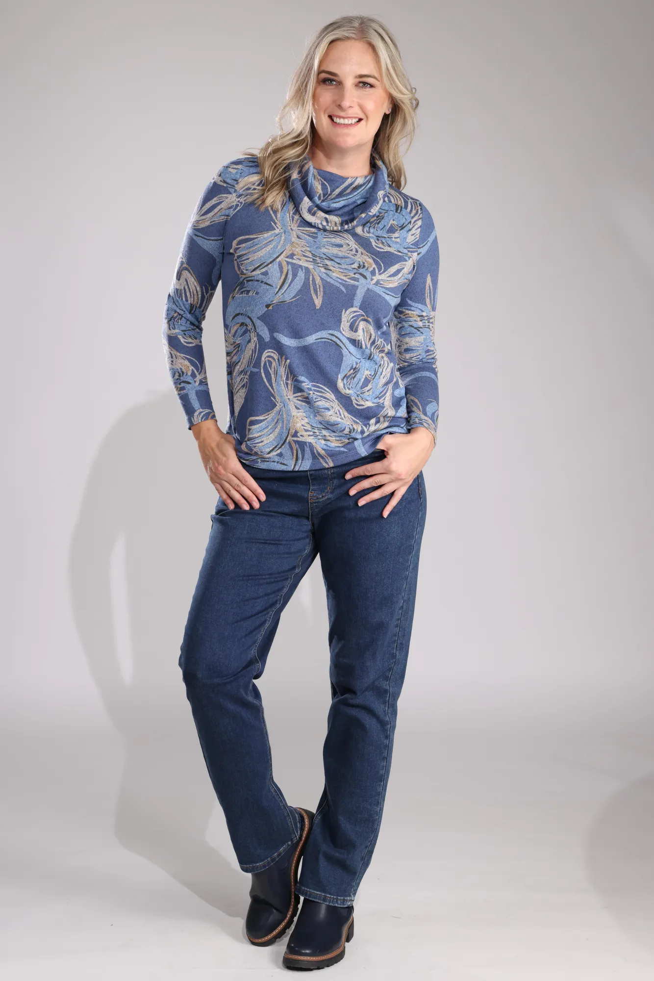 Regular Jeans | DARK INDIGO | 0022B1 Trend Setter Sunny Vibes