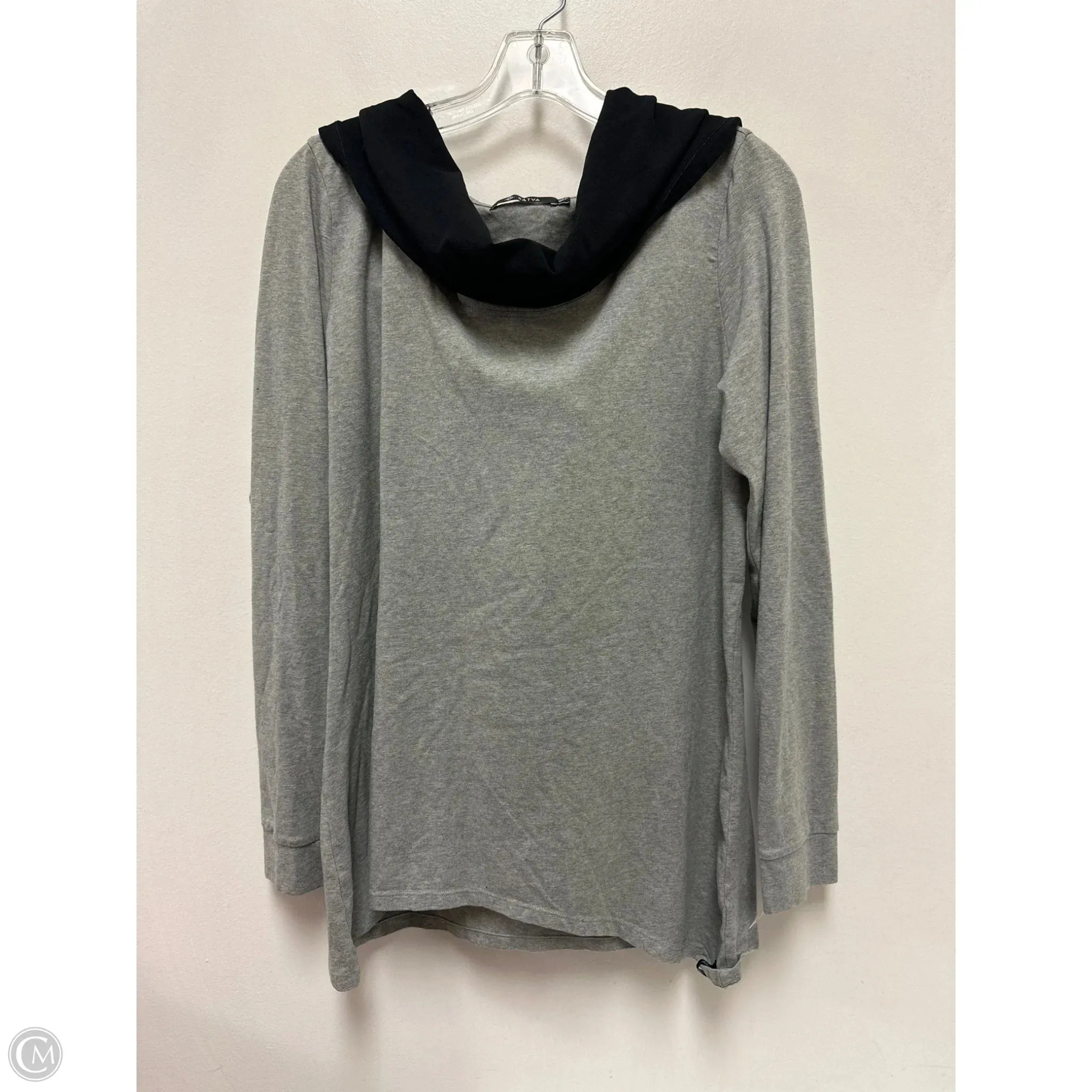 Sweatshirt Hoodie By Clothes Mentor In Grey, Size: L Light Layer SmoothEdging