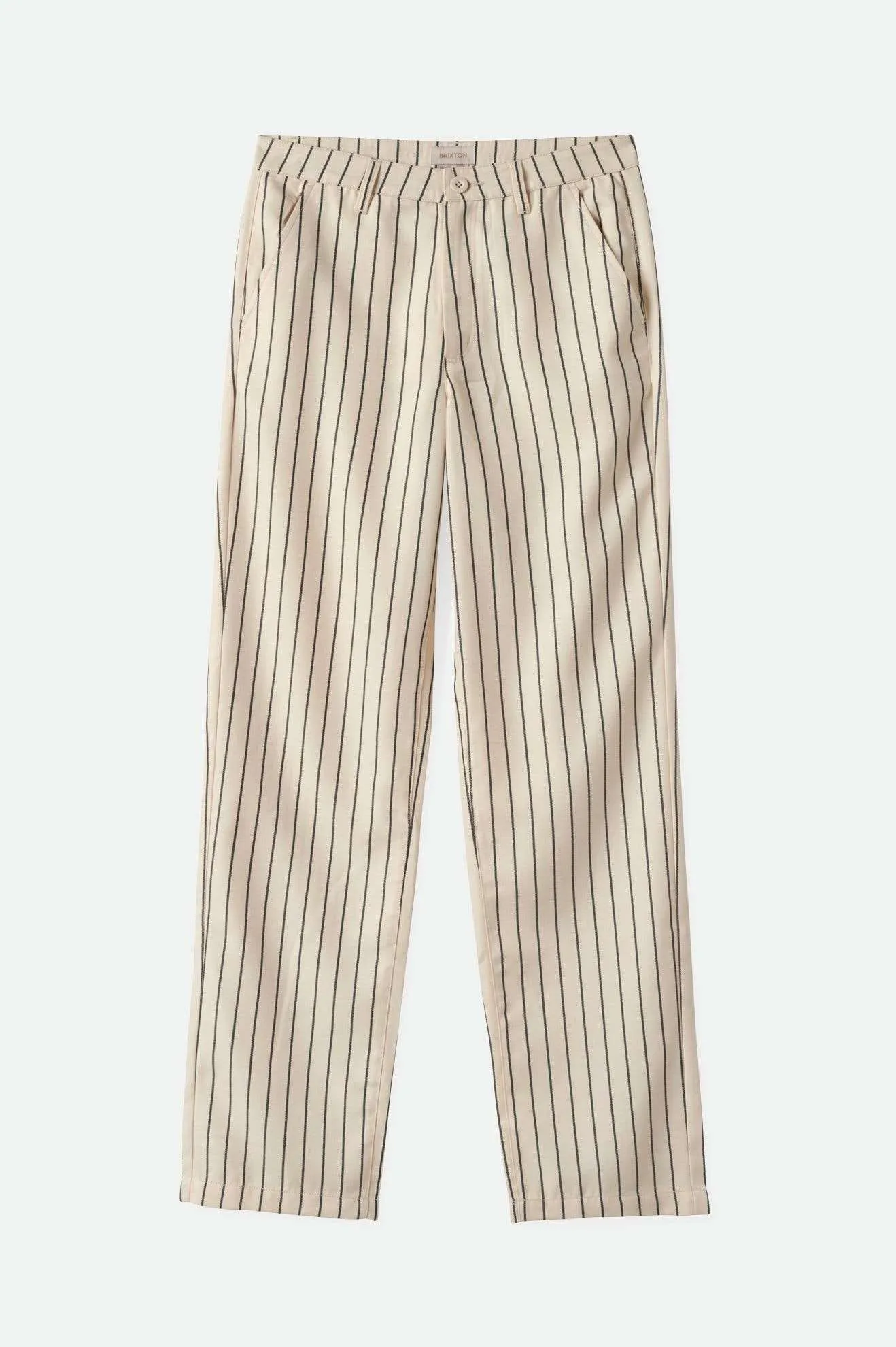 Skinny Fit Bedford Pant - Whitecap/Washed Black Pinstripe