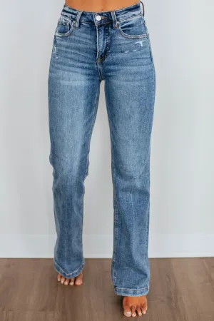 Emily Risen Jeans Light Stretch Youth Style Office Wear Comfy Wear