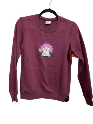Athletic Sweatshirt Crewneck By Columbia In Mauve, Size: Xs Casual Fashion Lightweight Vest
