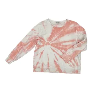 SmoothEdgeTrim Digital Core Sweatshirt Crewneck By J. Crew In Pink & White, Size:M