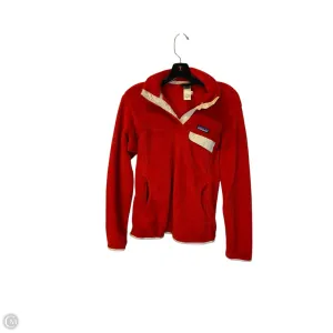Sweatshirt Collar By Patagonia In Orange, Size: M Storm Core