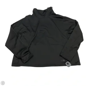 Fashion Core Athletic Sweatshirt Collar By The North Face In Black, Size: Xl
