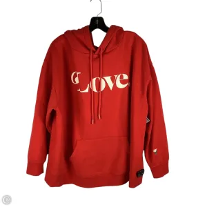 NoRubEdging Breezy Comfort Sweatshirt Hoodie By Universal Thread In Red, Size: Xxl