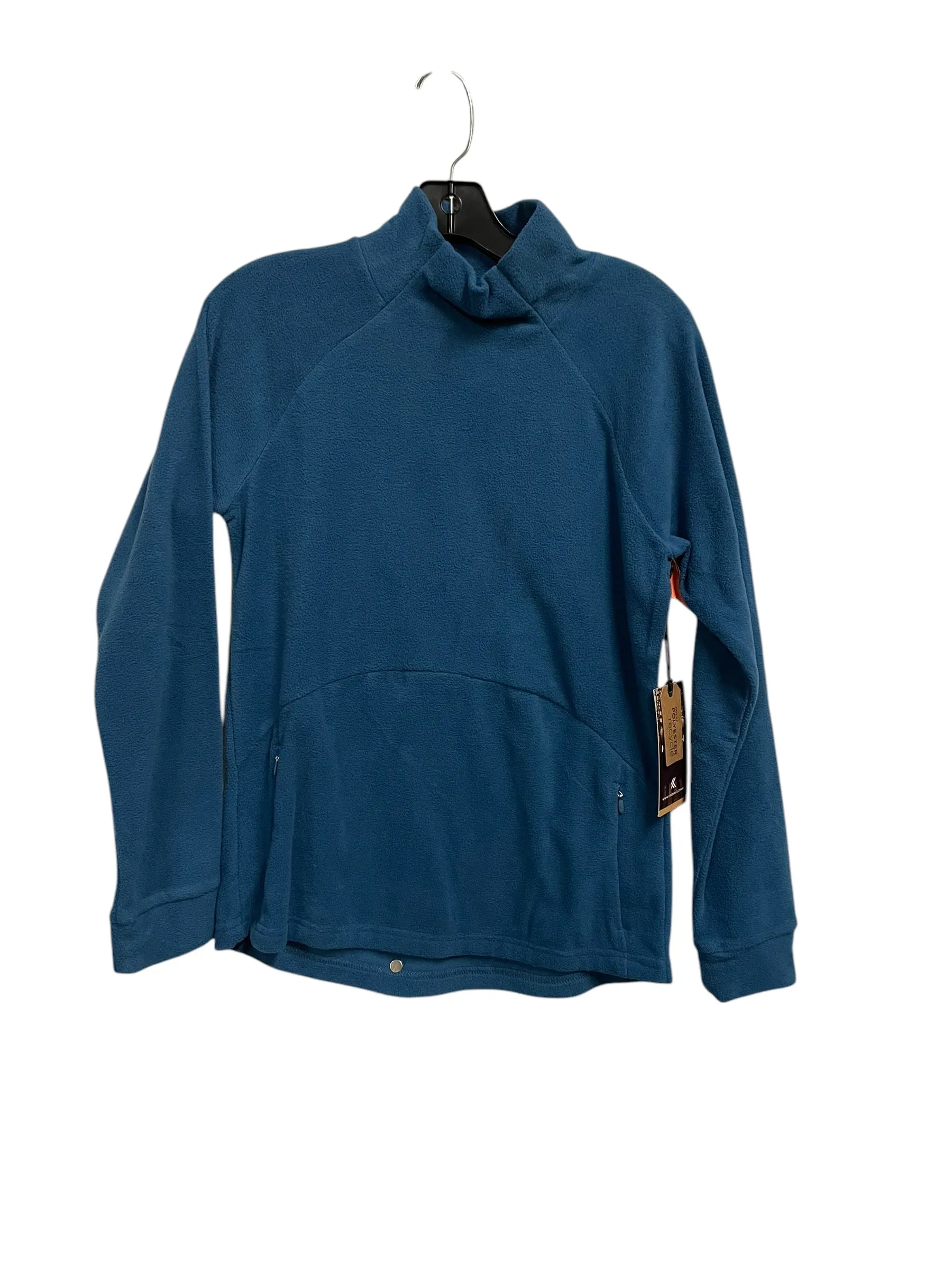 Casual Vibe Athletic Sweatshirt Collar By Kyodan In Blue, Size: S