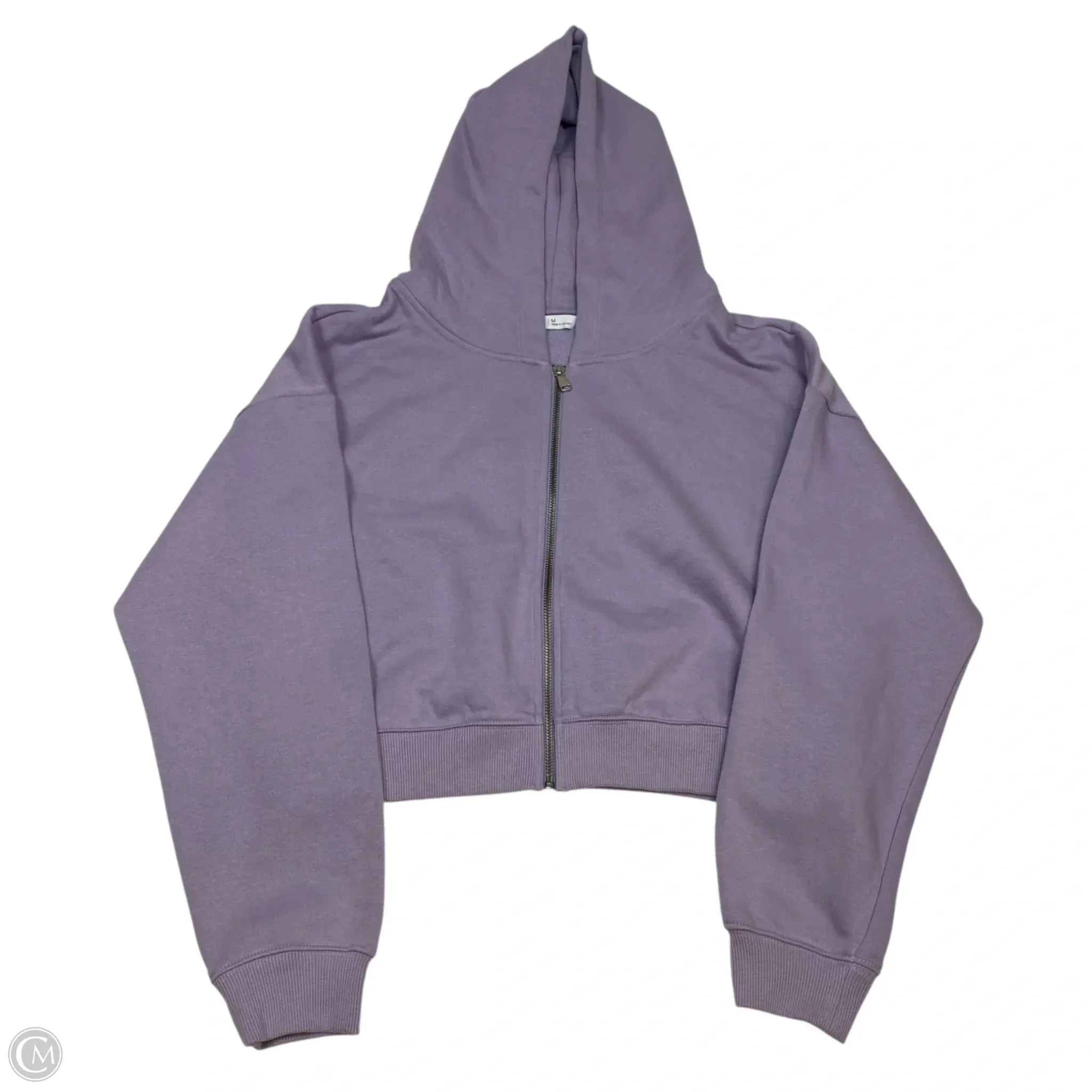 Sustainable Base FlexibleNeckline Sweatshirt Hoodie By Dsg Outerwear In Purple, Size: M