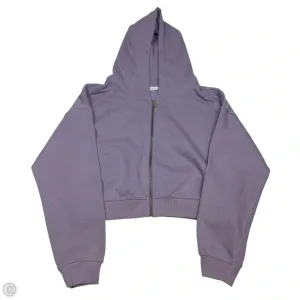 Sustainable Base FlexibleNeckline Sweatshirt Hoodie By Dsg Outerwear In Purple, Size: M