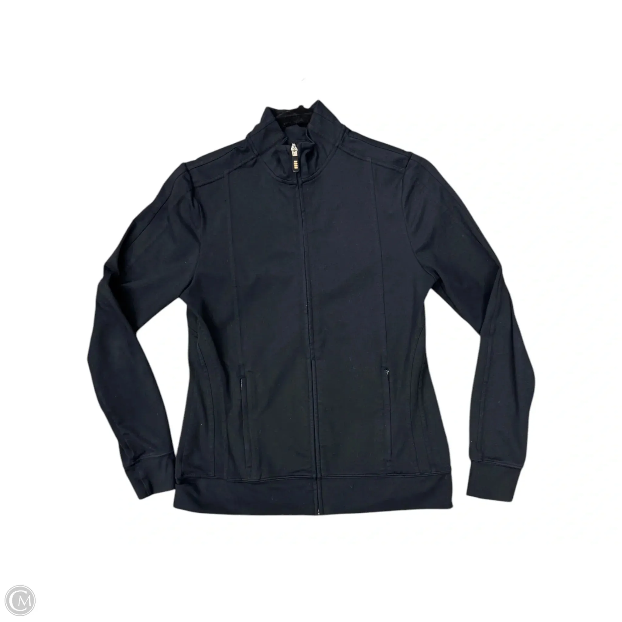 Athletic Sweatshirt Collar By Clothes Mentor In Black, Size: Xs Natural Fiber Blend