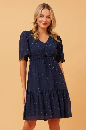 DIAMOND DIAMANTE DETAIL DRESS AntibacterialFinish Hero Mode