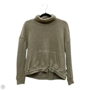 MultiPanelCut Lightweight Construction Sweatshirt Collar By 90 Degrees By Reflex In Green, Size: S