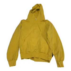 Light Pants Sweatshirt Hoodie By USA Cotton In Yellow, Size: M