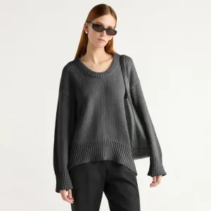 Archie Deep U-Neck Sweater Chilly Day Essentials