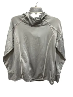 Athletic Sweatshirt Hoodie By Athleta In Grey, Size: L Mesh Glow