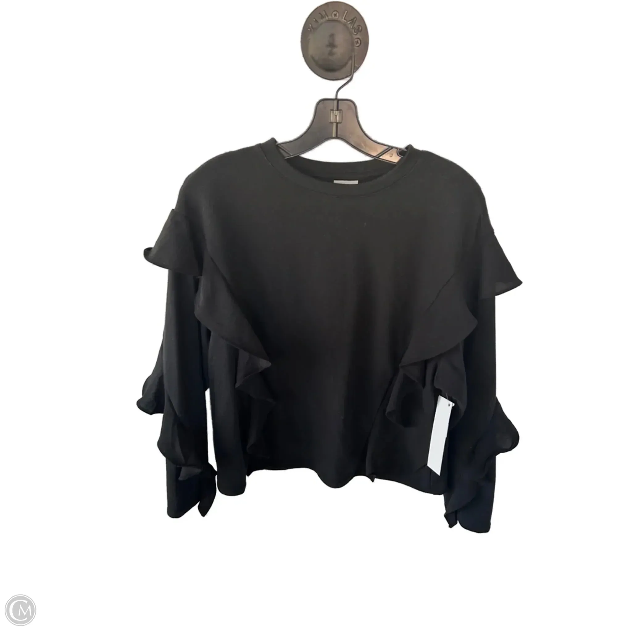 Cloud Core Matte Tone Sweatshirt Crewneck By A New Day In Black, Size: M